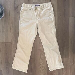 Gloria Vanderbilt Cream Straight Leg Jeans